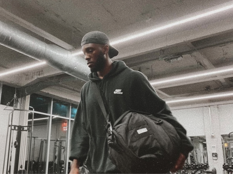 You don't build muscle at the gym